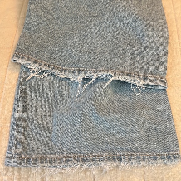 DL1961 Hepburn High Rise Crop Wide Leg Jean Size 25 - Picture 7 of 14